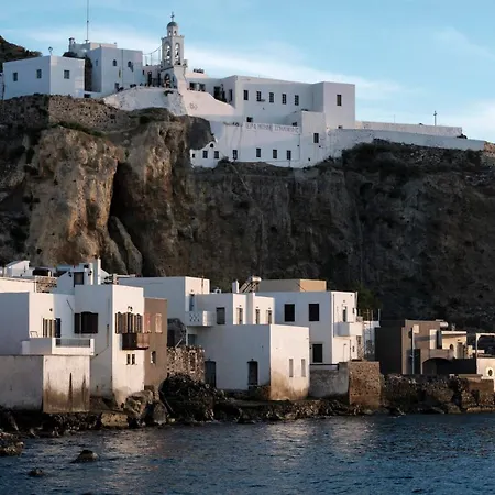 Ferienhaus Nisyros Stone House With Roof Terrace.